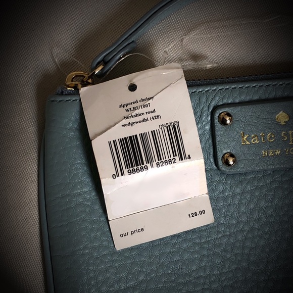 Robin Egg Blue, Kate Spade Wristlet, NWT - Picture 7 of 7